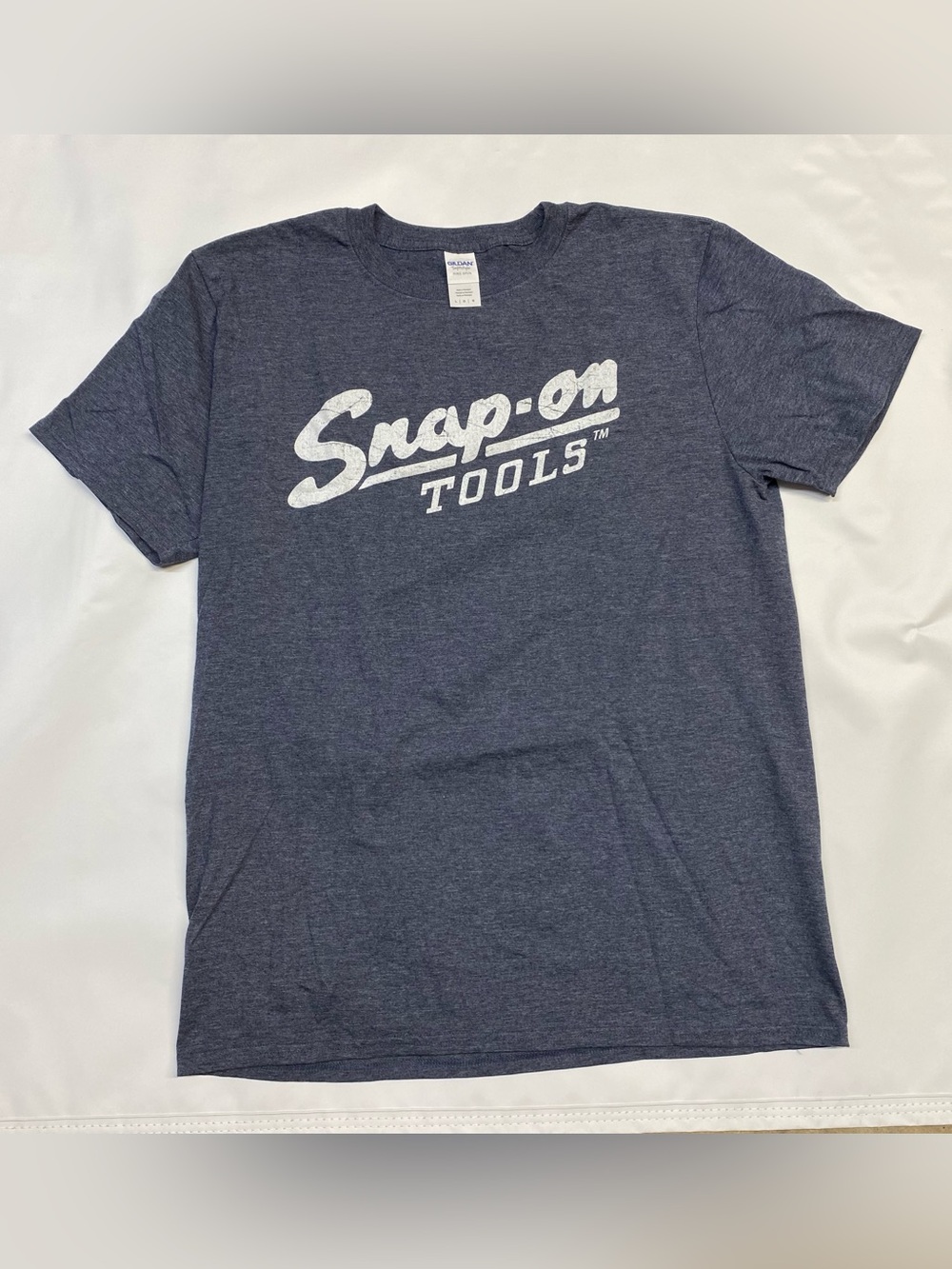Snap-on Gildan Heather Navy Softstyle Crewneck Tee NEW!